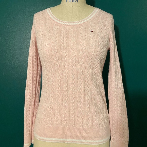 Pink Tommy Hilfiger sweater - Picture 2 of 2